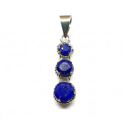 Sterling Silver Lapis Lazuli Pendant PF-56