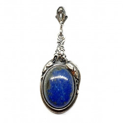 Sterling Silver Lapis Lazuli Pendant P46-01