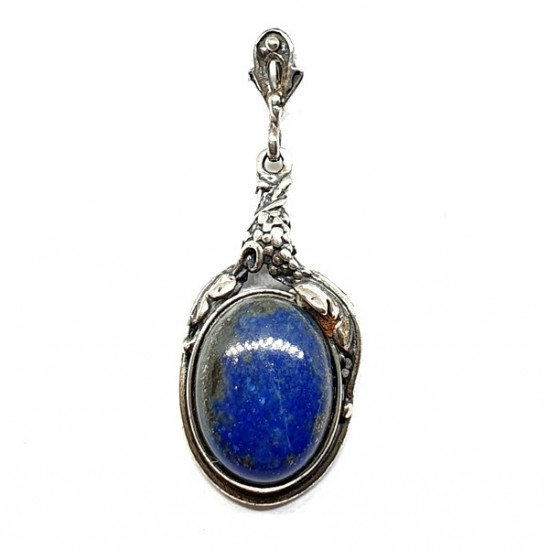 Sterling Silver Lapis Lazuli Pendant P46-01