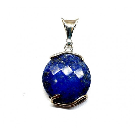 Sterling Silver Lapis Lazuli Pendant P92-68
