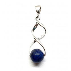 Sterling Silver Lapis Lazuli Pendant P32-00