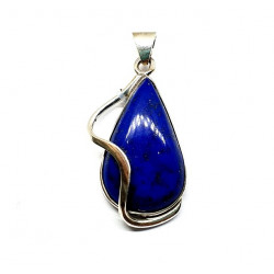 Sterling Silver Lapis Lazuli Pendant P72-00