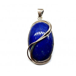 Sterling Silver Lapis Lazuli Pendant P126-68