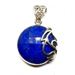 Sterling Silver Lapis Lazuli Pendant P86-68