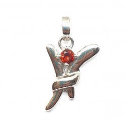 pendentif grenat