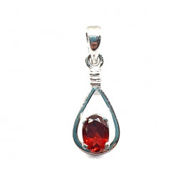 pendentif grenat