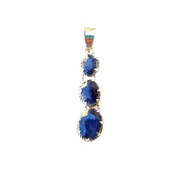 Sterling Silver Sapphire Pendant