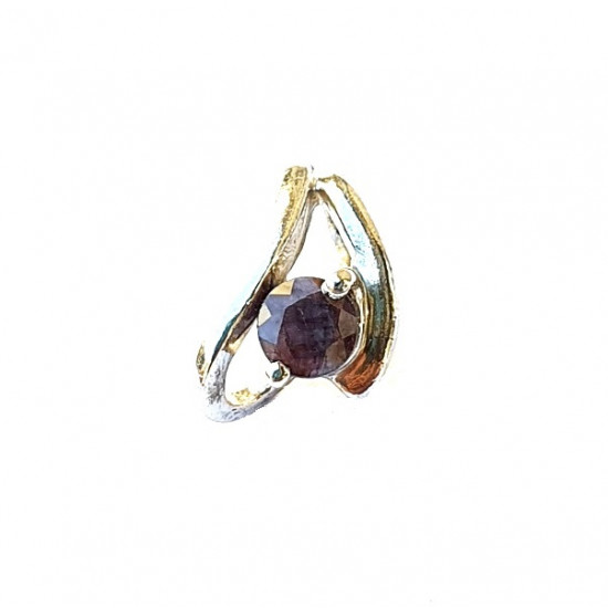 Sterling Silver Sapphire Pendant