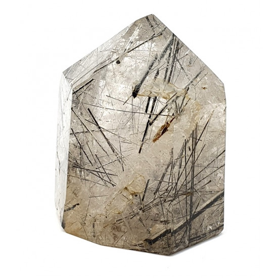 quartz and black tourmaline