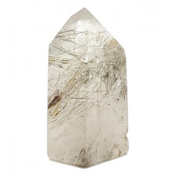 quartz and green tourmaline