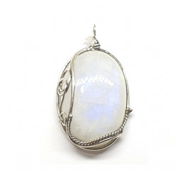 pendentif pierre de lune