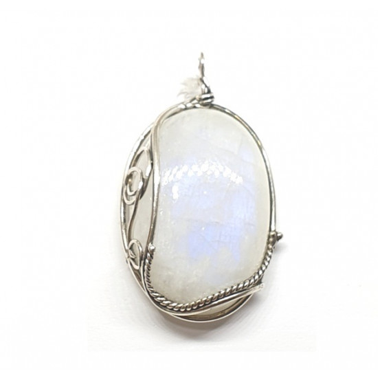pendentif pierre de lune