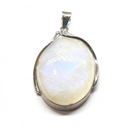 Sterling Silver Moonstone Pendant P212-68