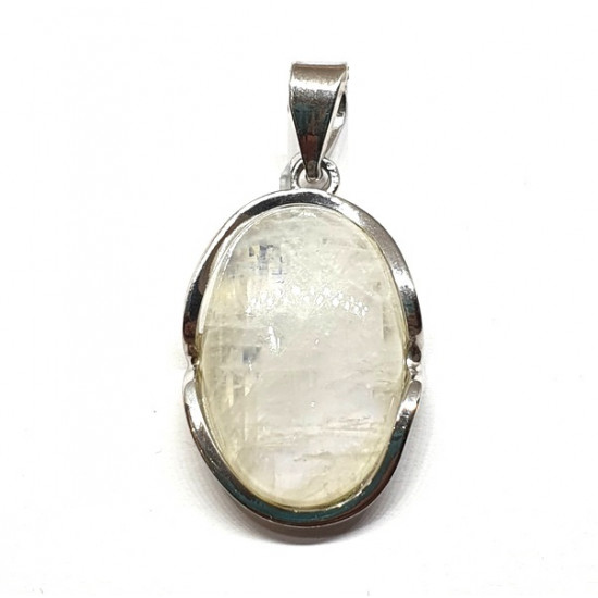 Sterling Silver Moonstone Pendant P102-68