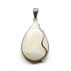 Sterling Silver Moonstone Pendant P134-68