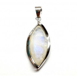 Sterling Silver Moonstone Pendant P861-36