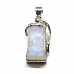 Sterling Silver Moonstone Pendant P108-68