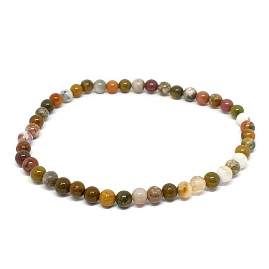 Ocean Jasper Bracelet 4mm