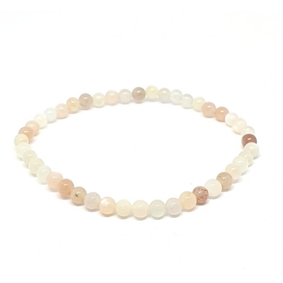 bracelet pierre de lune 4mm