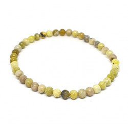 bracelet serpentine (lézardite) 4mm