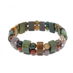 Heliotrope Jasper Tank Bracelet