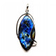 Sterling Silver Labradorite Pendant P296-68
