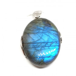 Sterling Silver Labradorite Pendant P150-68