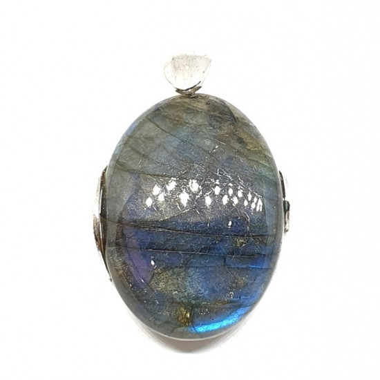 Sterling Silver Labradorite Pendant P150-68