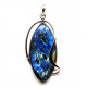 Sterling Silver Labradorite Pendant P296-68