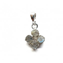 Sterling Silver Labradorite Pendant PF-06