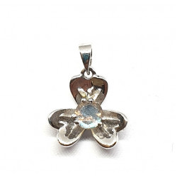 Sterling Silver Labradorite Pendant PF-42