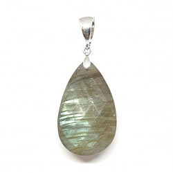 Sterling Silver Labradorite Pendant P54-00