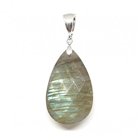 Sterling Silver Labradorite Pendant P54-00