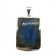 Sterling Silver Labradorite Pendant P188-68