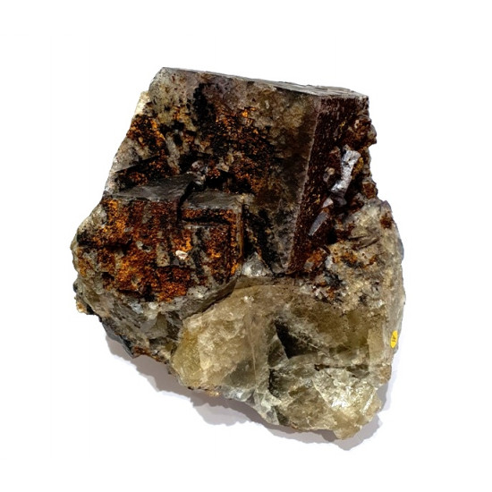 Fluorite and pyromorphite from maxonchamp