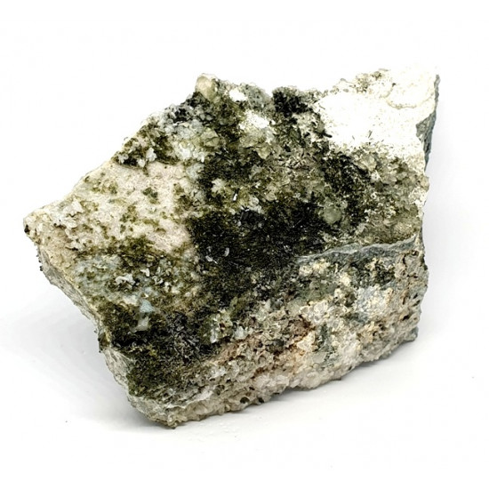epidote, quartz et calcite