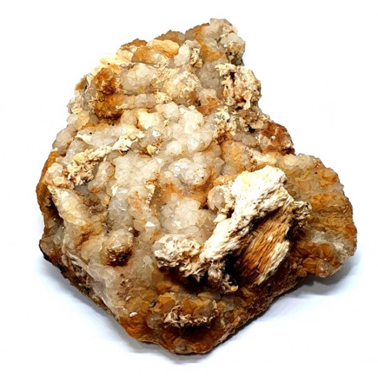 barite on hematoid quartz
