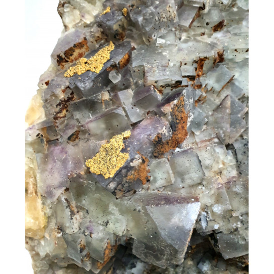 Fluorite and pyromorphite from maxonchamp