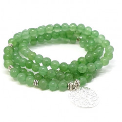 Green Aventurine Mala Bracelet