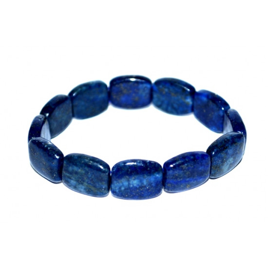 Lapis Lazuli Bracelet Rounded Rectangle 