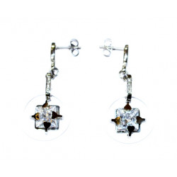 Ceramic Earrings White