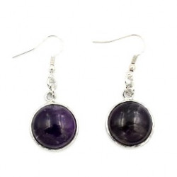 amethyst earrings