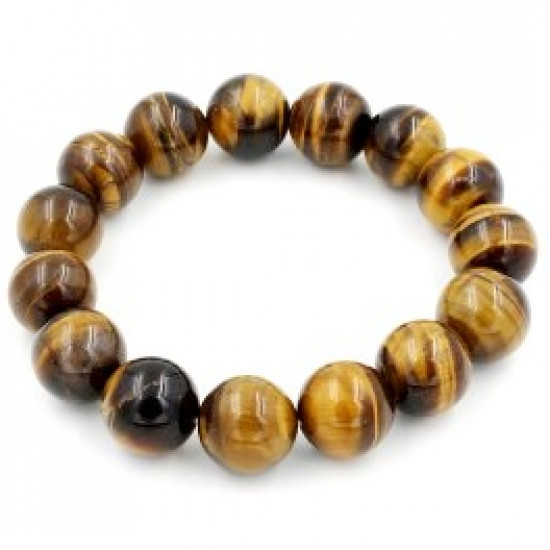 Tiger Eye Bracelet 14mm Tiger Eye Bracelet 14mm