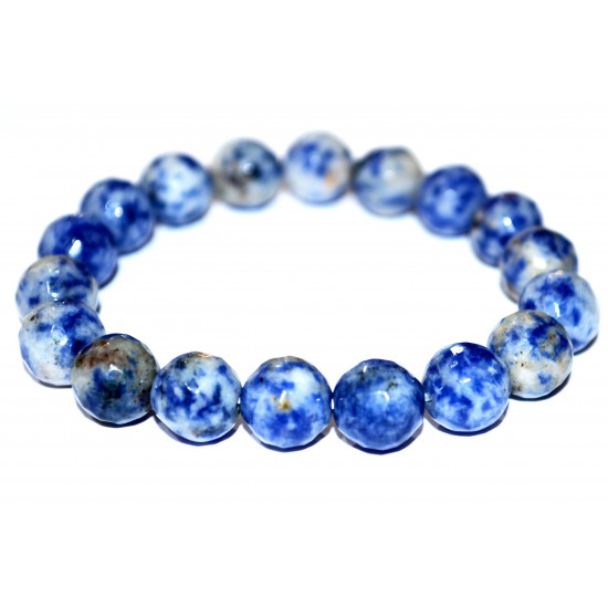 Sodalite Bracelet 10mm faceted