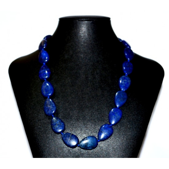 drop lapis lazuli necklace