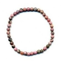 Rhodonite Bracelet  4mm