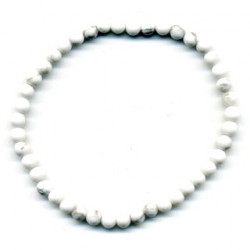 Magnesite Bracelet 4mm