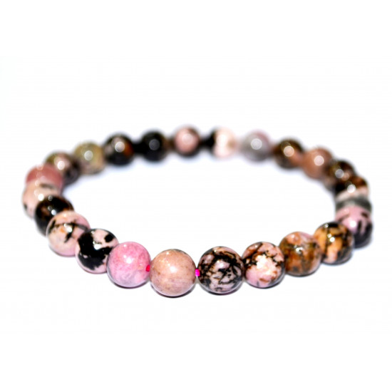 Rhodonite Bracelet  8mm
