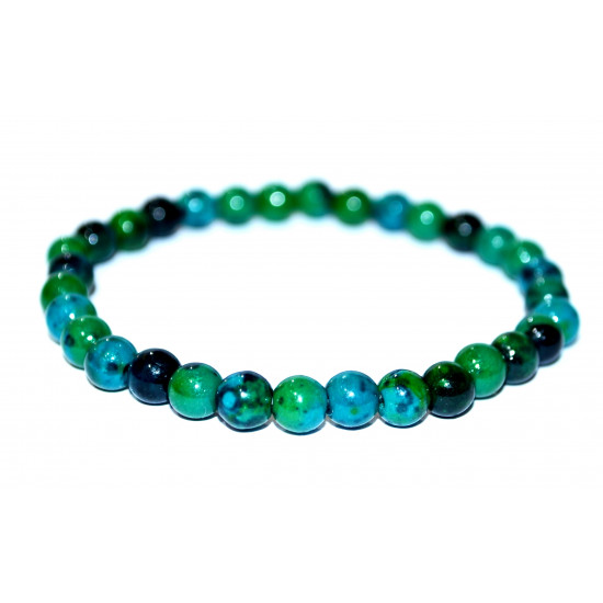 Chrysocolla Bracelet 6mm