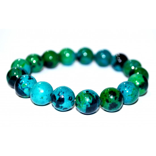 Chrysocolla Bracelet 12mm